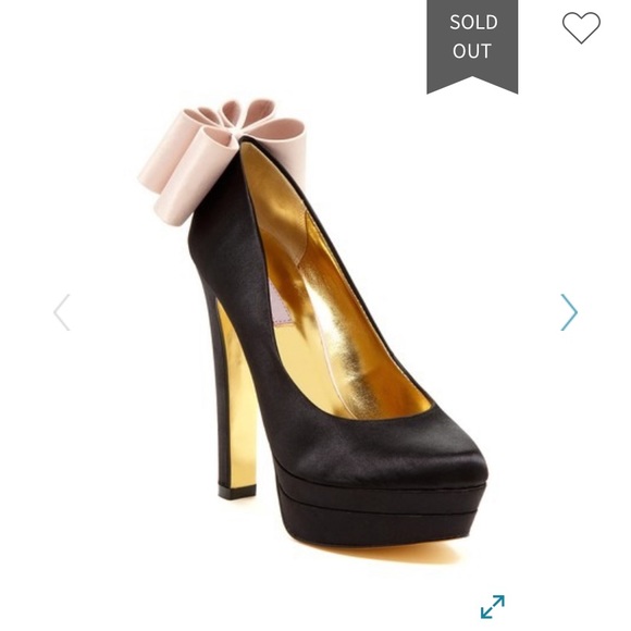 Ted Baker London Shoes - {HP⭐️} Ted Baker Oaker Bow Back Satin Platform